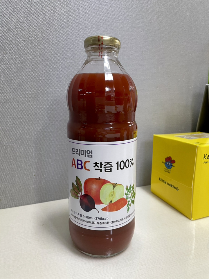 즙농장 물넣지 않은 ABC착즙주스 -3병 리뷰후기