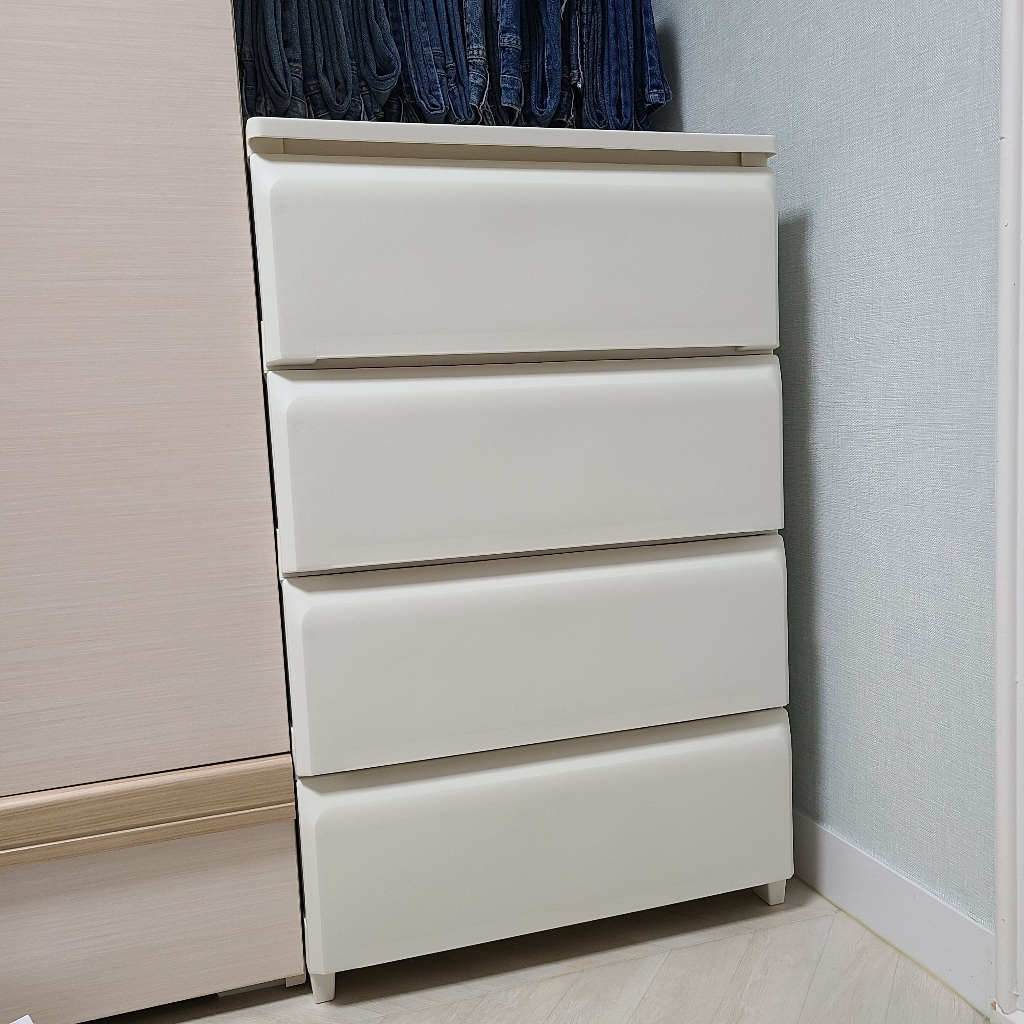 룸앤홈 데일리 조립식 서랍장 L 4단 리뷰후기