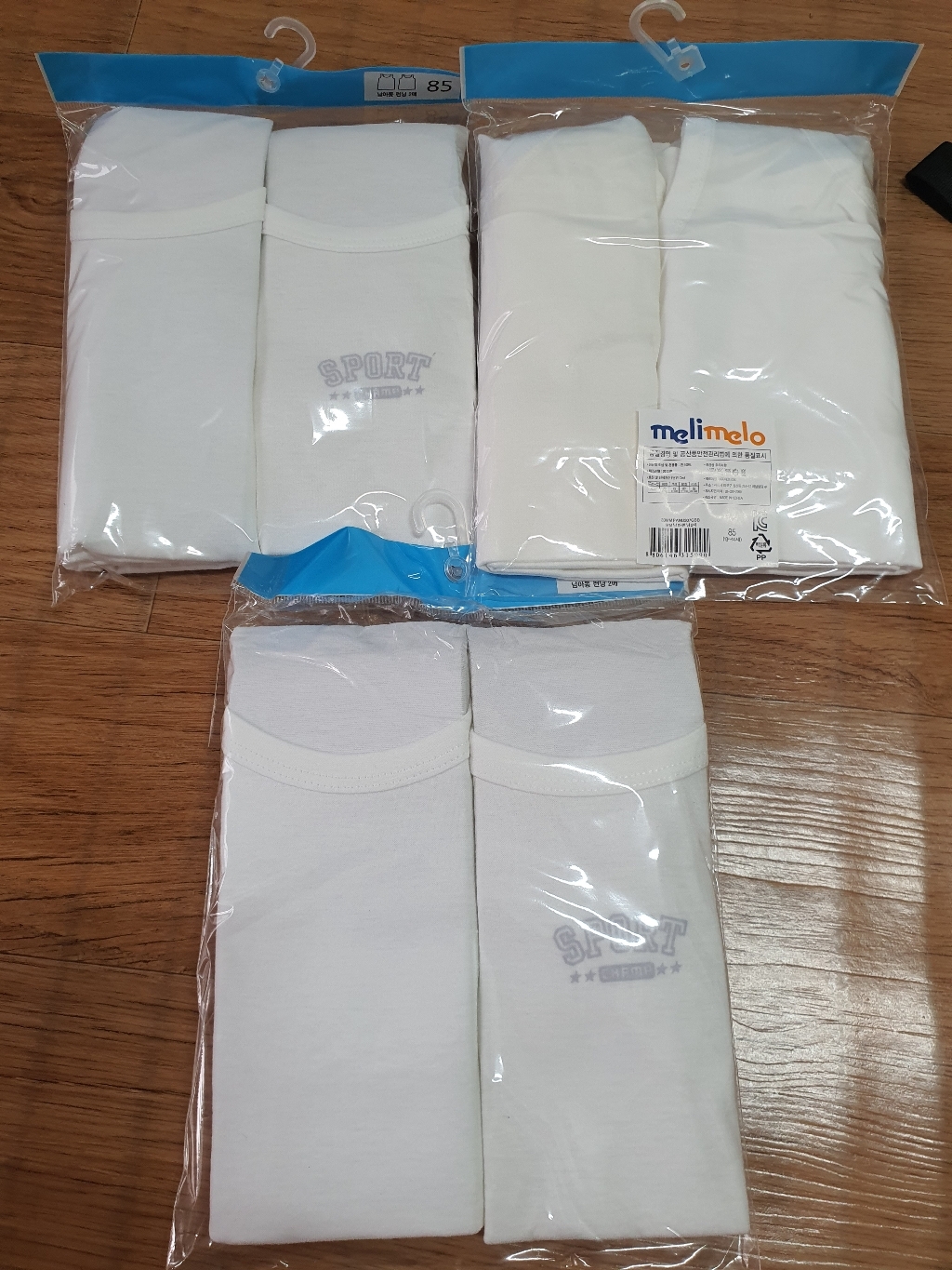 [베이비누리] 6매 9900원 멜리멜로 주니어런닝 리뷰후기