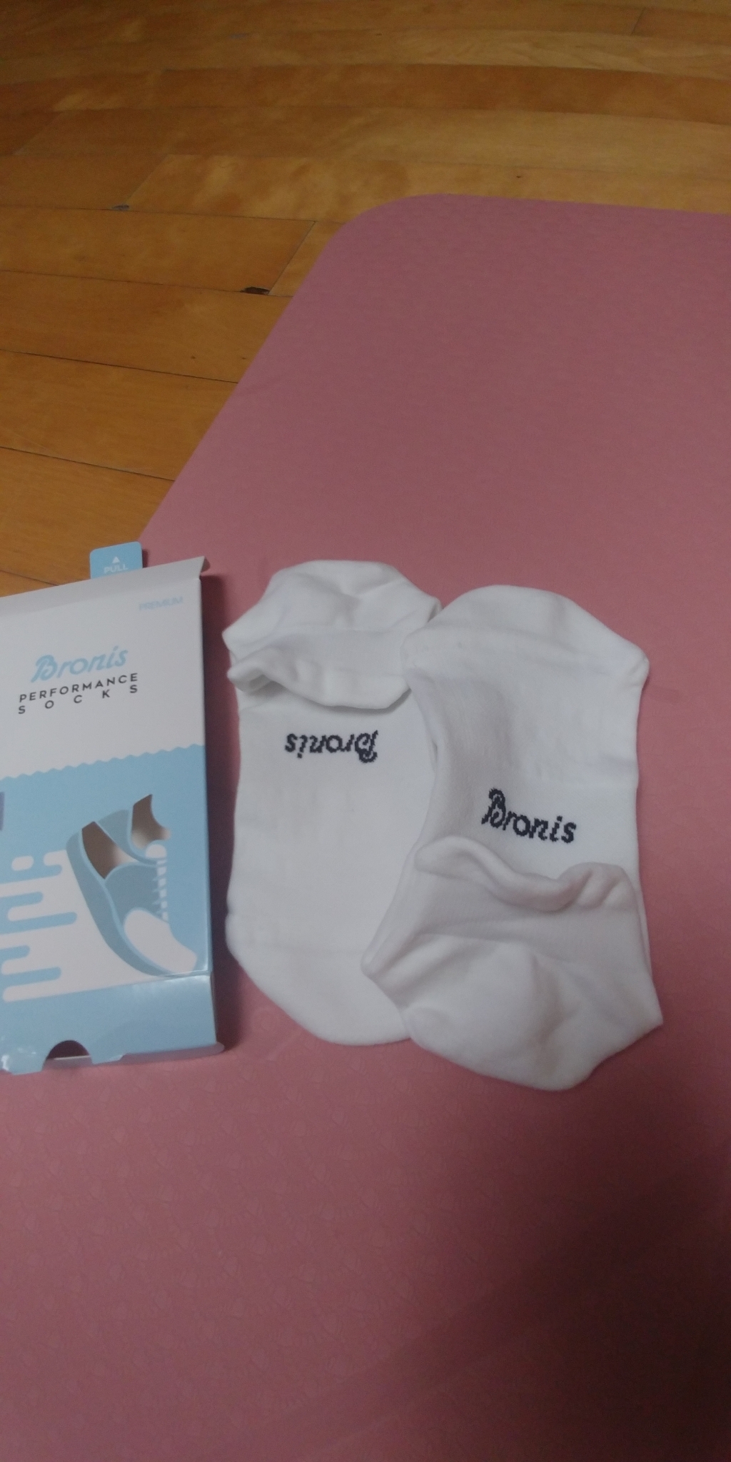 브로니스 무봉제 스포츠 런닝 단목 양말 4종 택1