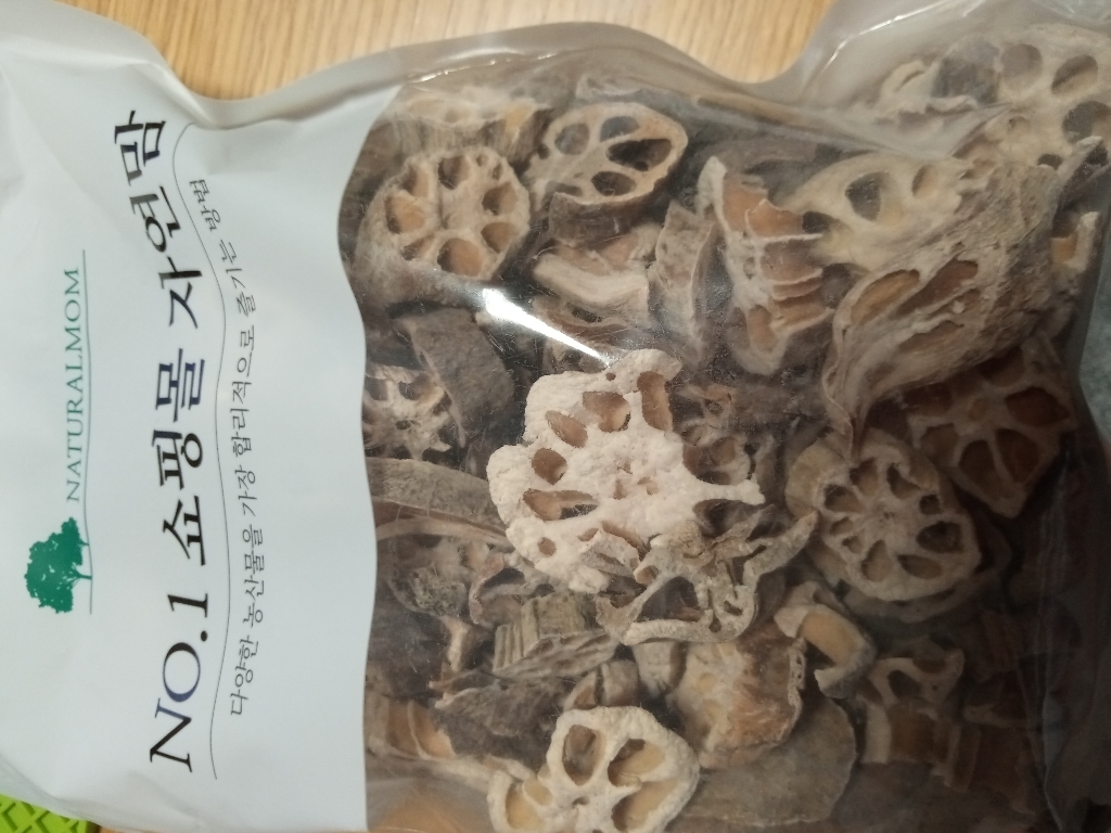 자연맘 국산 말린 연근