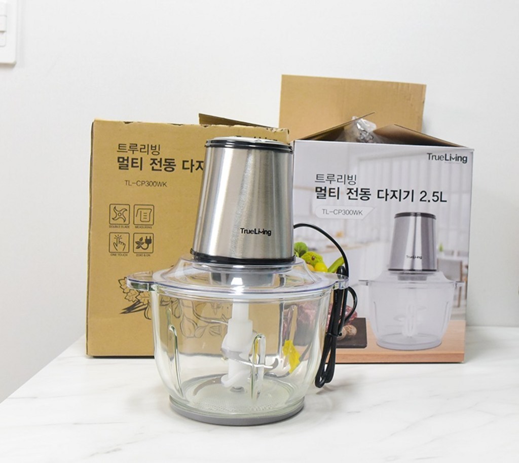 트루리빙 멀티 전동 다지기 25L TL-CP300WK 리뷰후기