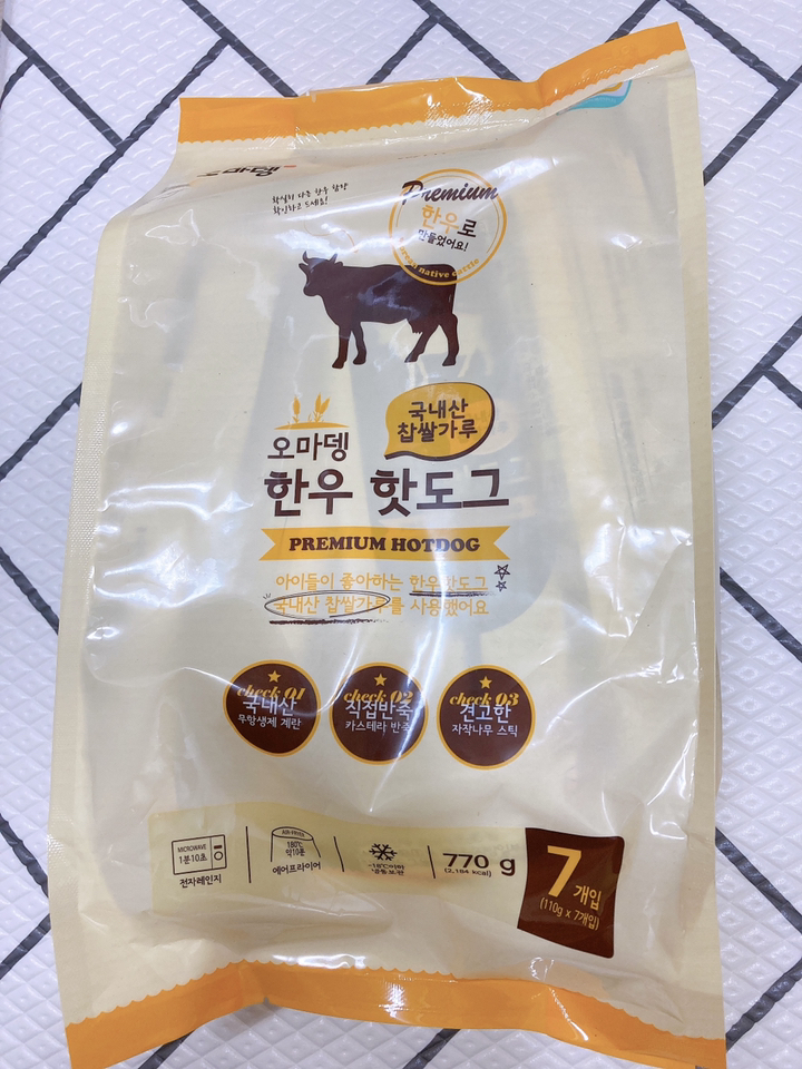 오마뎅 한우핫도그 7ea