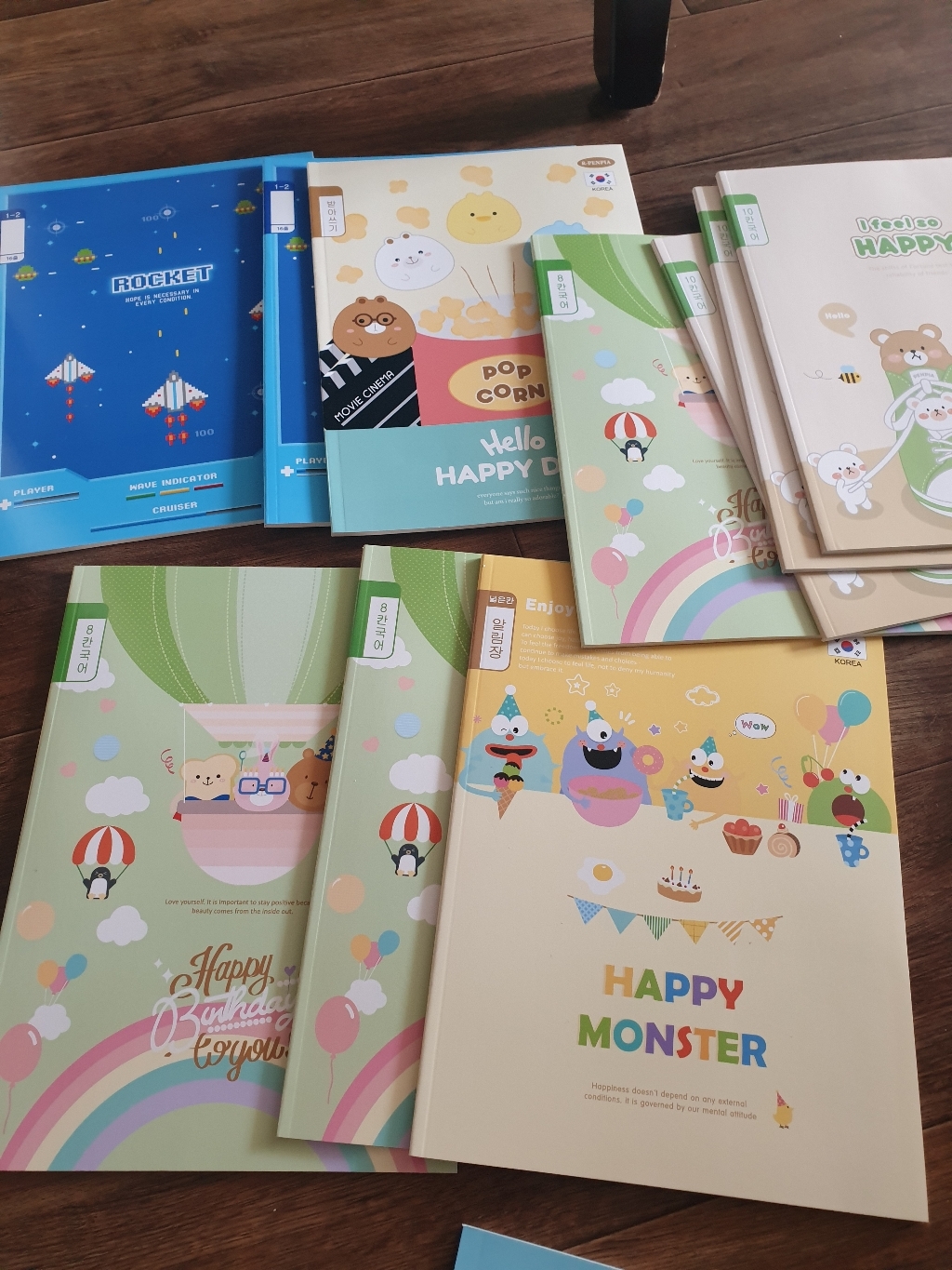 펜피아 초등노트상품 1-2세트 3-6세트 남아용 여아용 노트