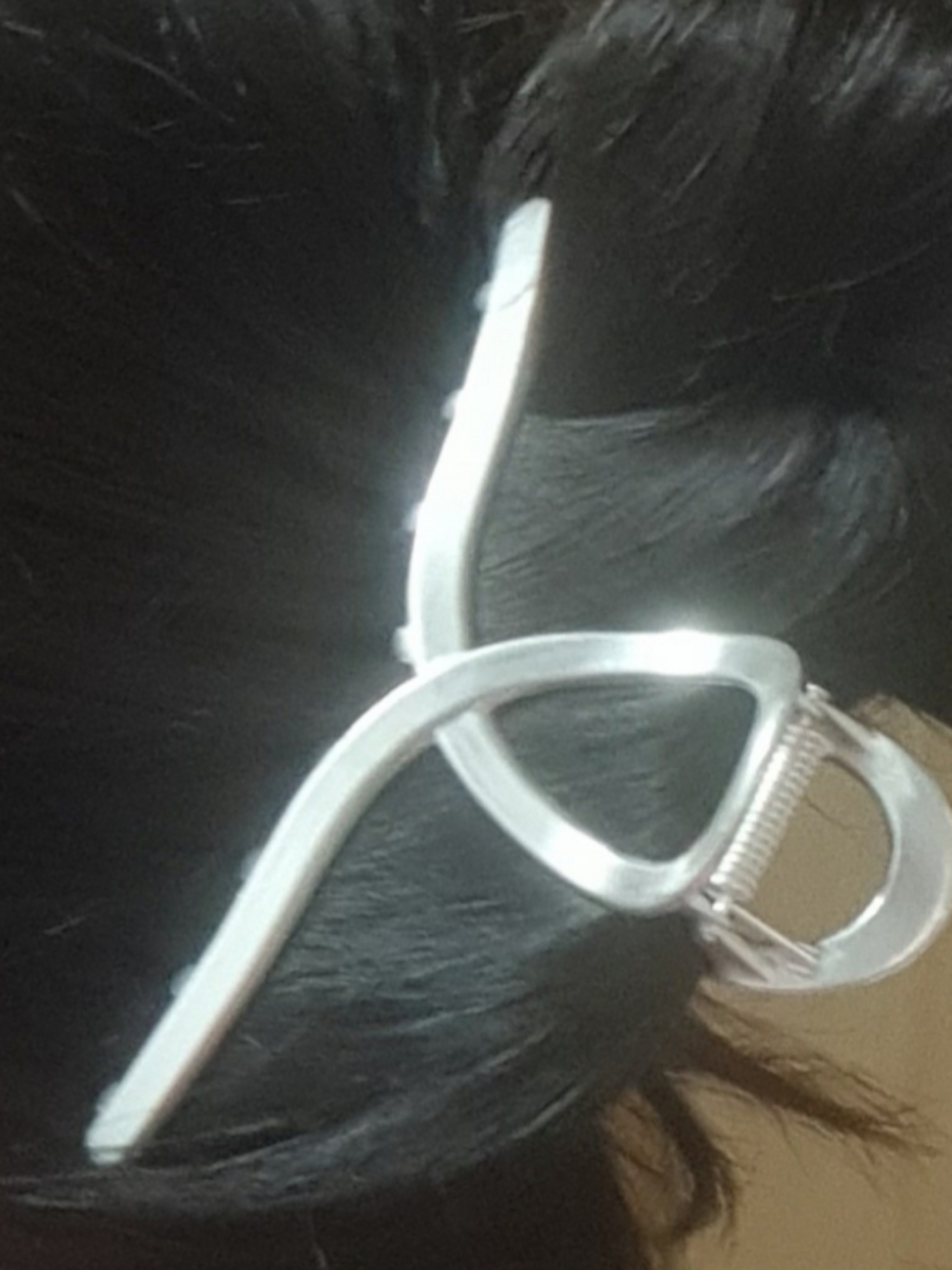 수스다 메탈 아크릴 꼬임 집게핀 4종SET 구성 헤어올림머리핀 리뷰후기