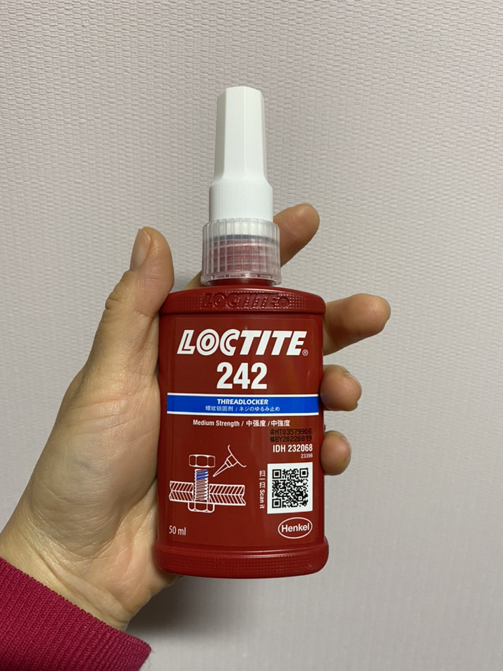 록타이트 OCTITE 혐기성 나사고정제 영구고정제 242