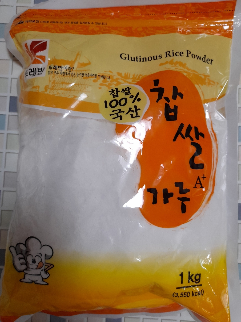 뚜레반 찹쌀가루 국산 A