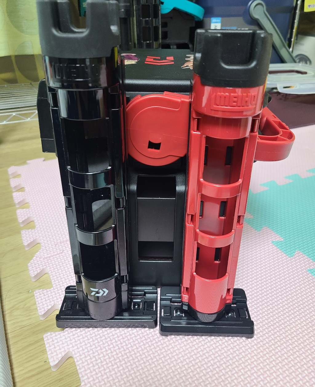 메이 B-230 로드스탠드 거치대 태클박스 루어낚시 선상 워킹용