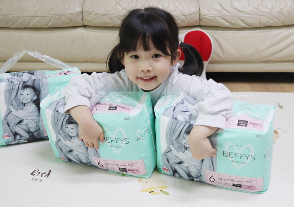 베피스 젠틀온 팬티형 기저귀 여아용 점보형 리뷰후기