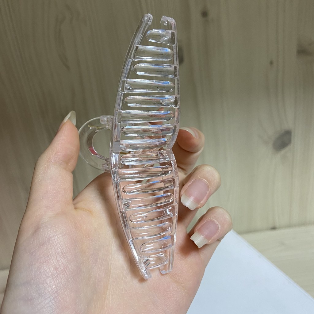 이쁨달다 대형 컬러 꼬임 집게핀세트 파우치증정 투명 블랙 브라운 1개사면 컬러 2개더 꾸안꾸 뒷태미녀