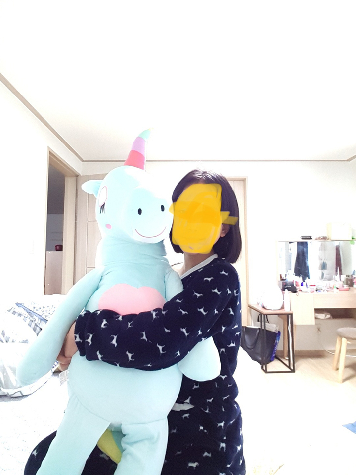 가팡 유니콘 바디필로우