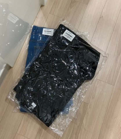 이브컴퍼니 남녀공용 여름 쿨 스판 와이드 데님 청바지 리뷰후기