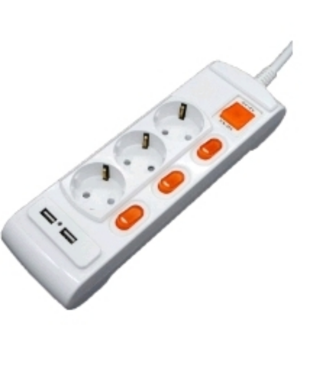 지앤탭 개별 USB 멀티탭 3구 S-USB316A 안전커버 랜덤발송