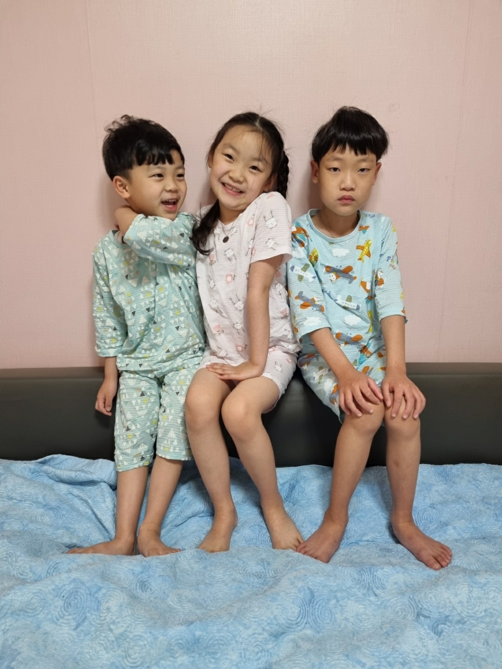 보누맘 여아용 샤이캣 7부 쟈가드 상하 내의 리뷰 후기
