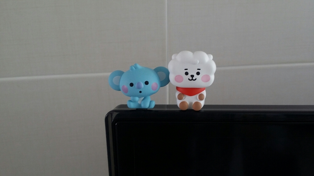 BT21 우주스타 베이비 모니터 피규어 리뷰후기