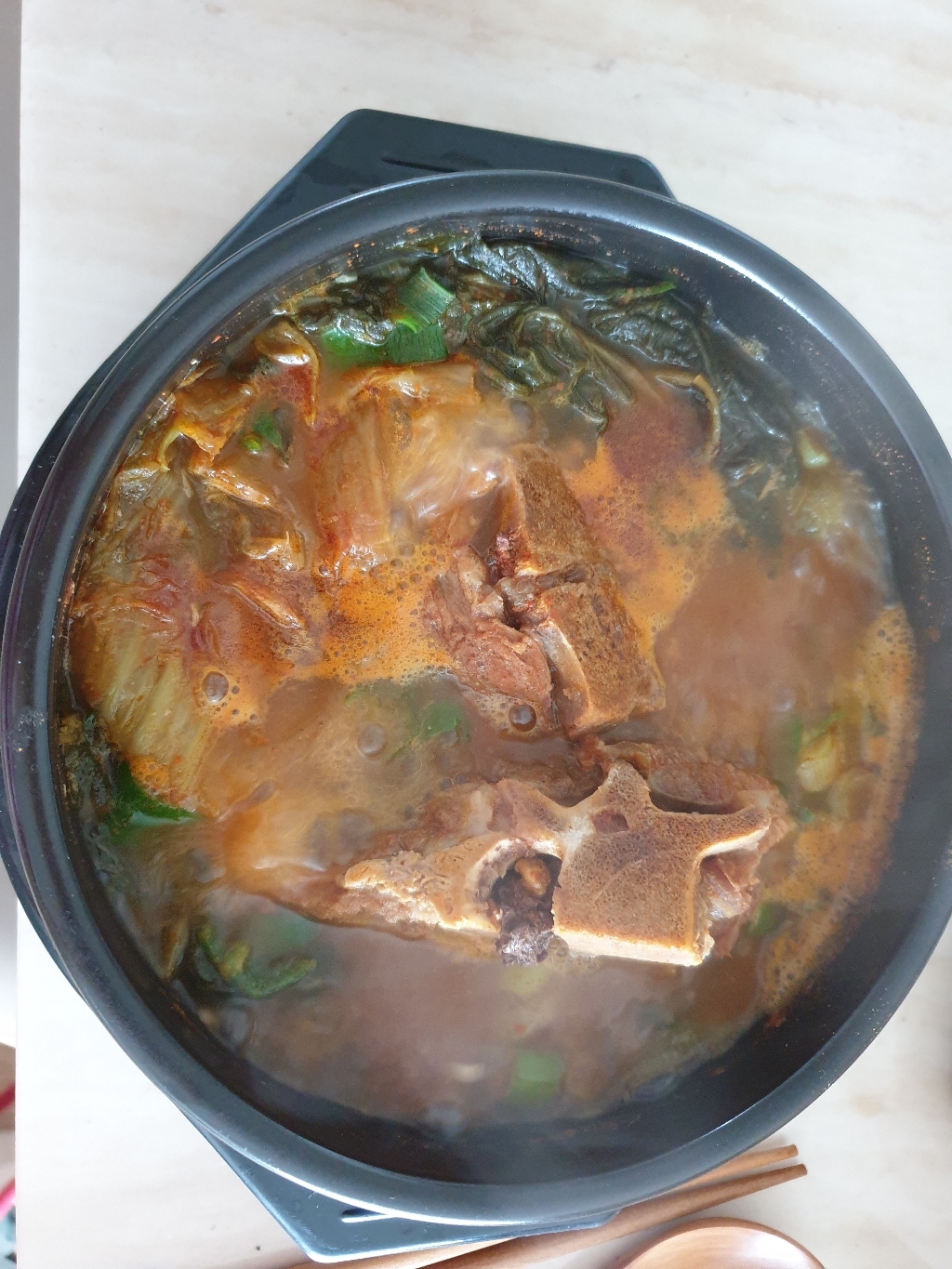 해피정코리아 직화 설렁탕기