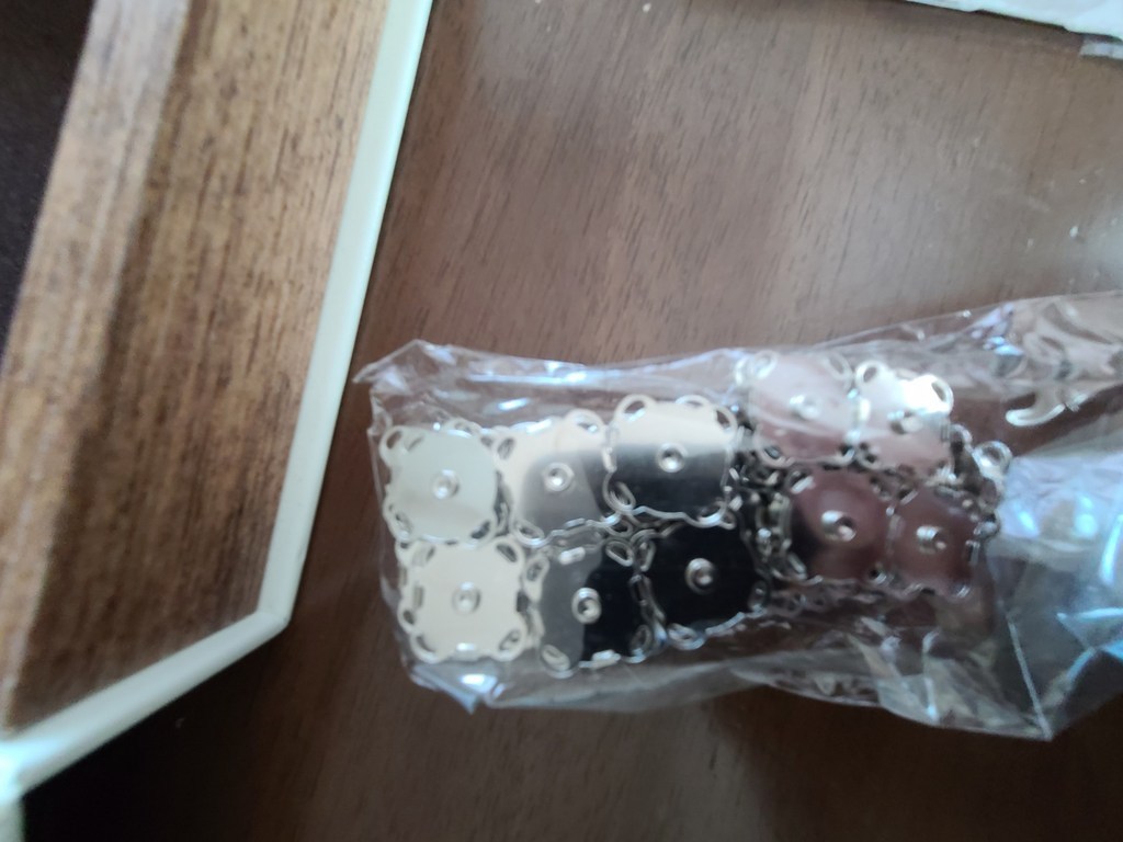 엔조이홈 아플리케 자석단추