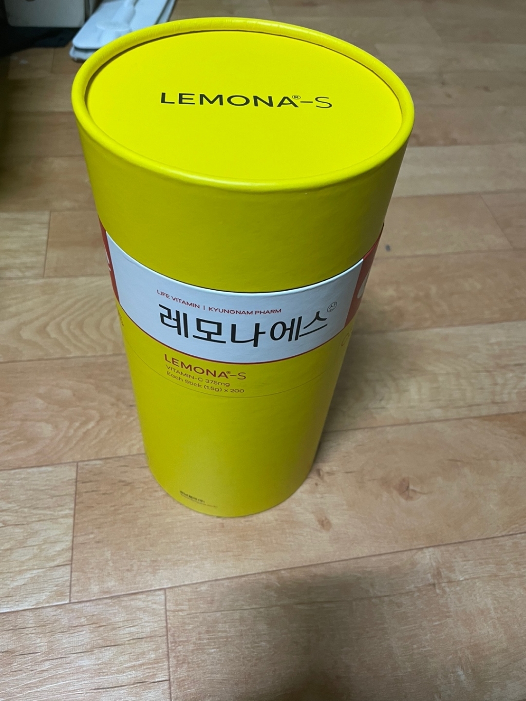 레모나 S산 비타민 선물용 쇼핑백