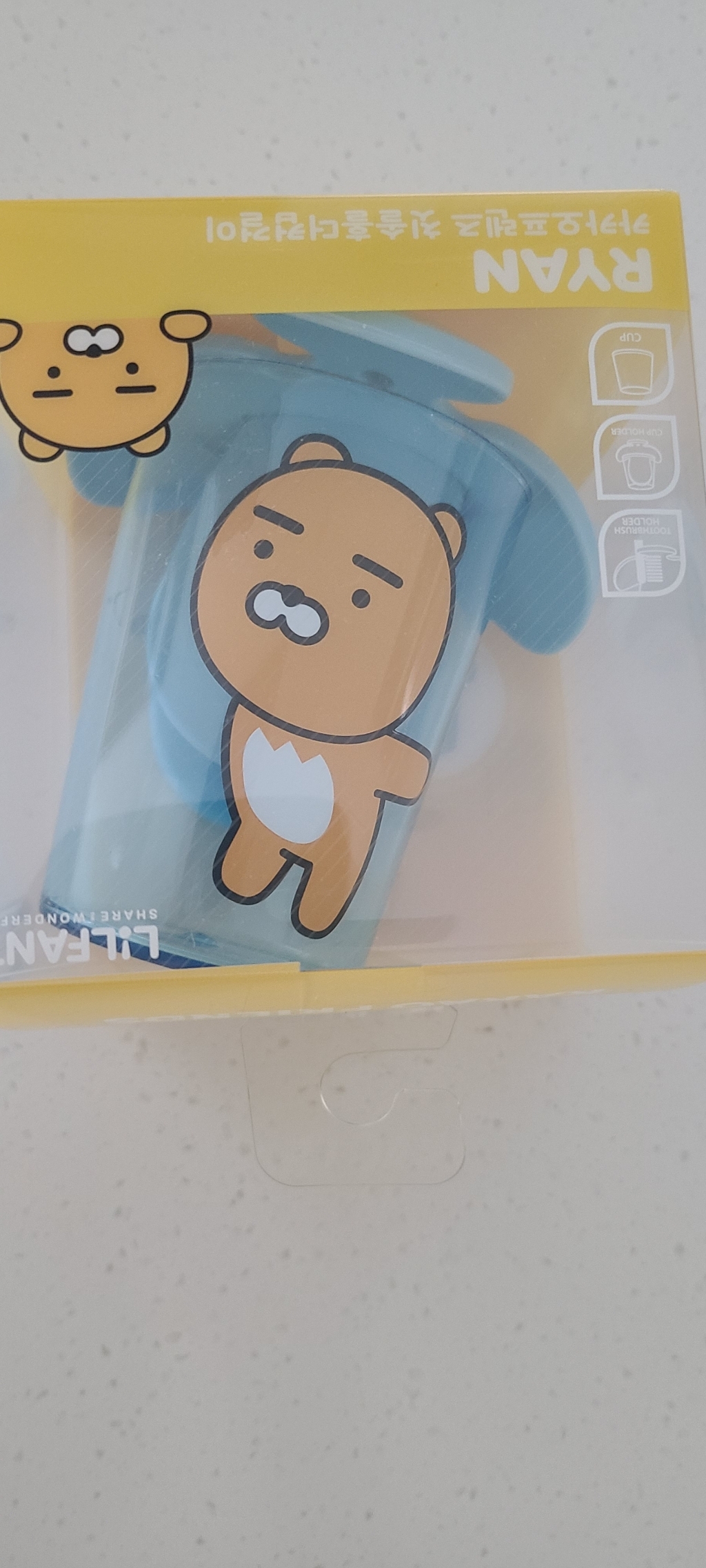 릴팡 카카오프렌즈 칫솔 홀더 컵걸이