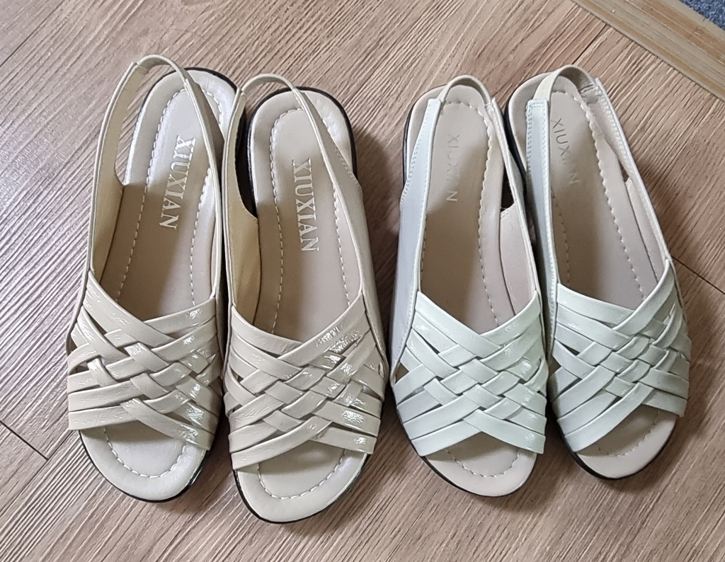 로즈드림 가을 여름 중년 여성 편한 샌들 엄마구두 엄마신발 068 리뷰후기