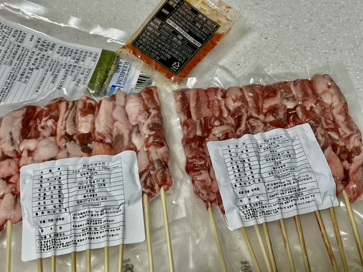 고메 주산 프리미엄 양갈빗살 꼬치 구이용 리뷰후기