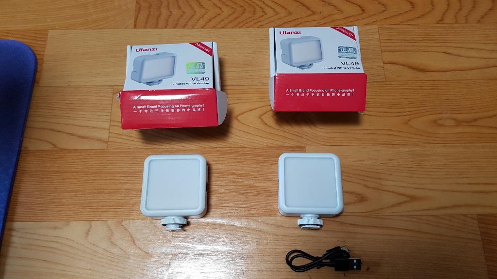 VIJIM 화이트 VL49 미니포켓 LED 조명 리뷰후기