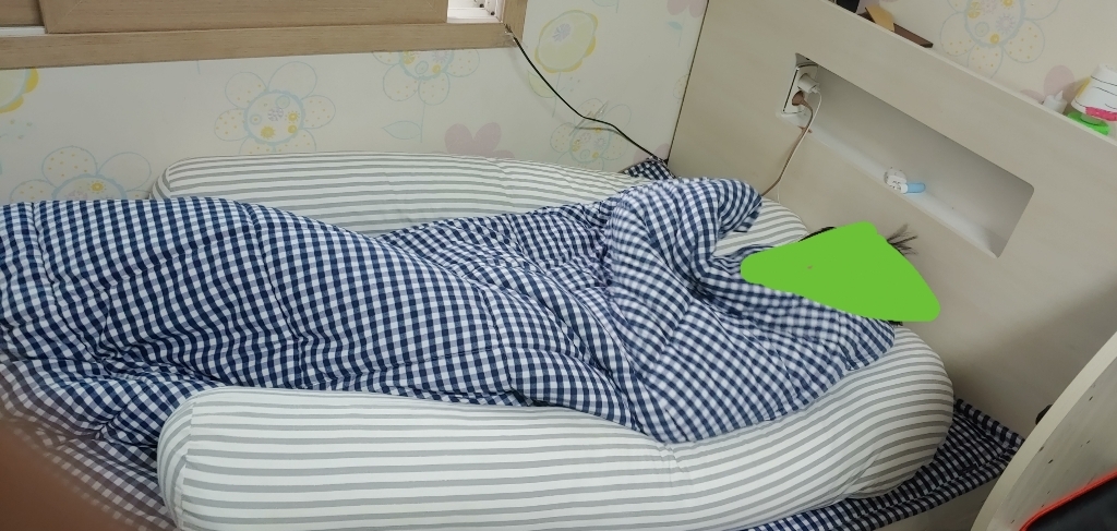 쉬즈홈 루즈 순면 바디필로우 U자형 솜포함