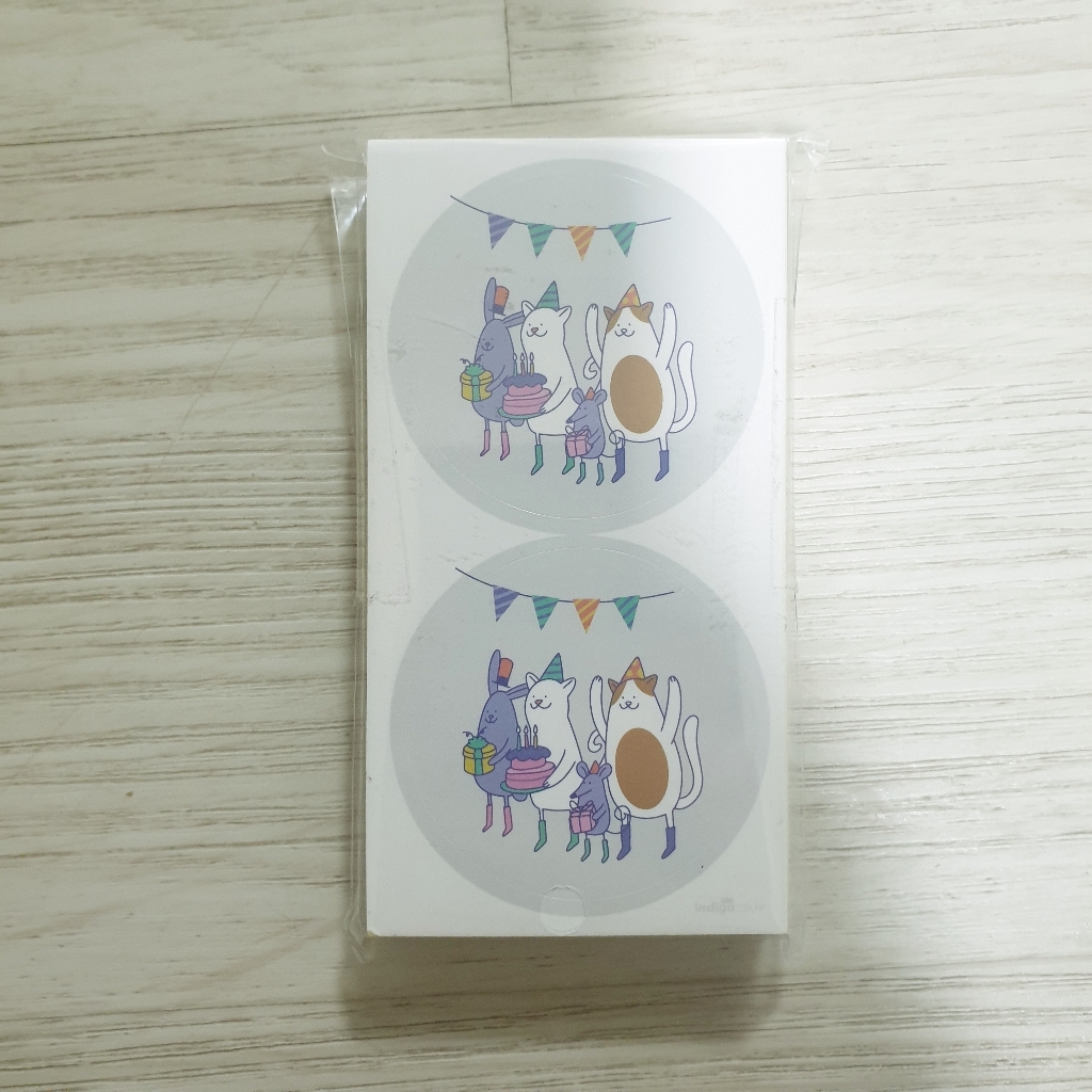 인디고샵 키즈 생일스티커 6종세트 리뷰후기