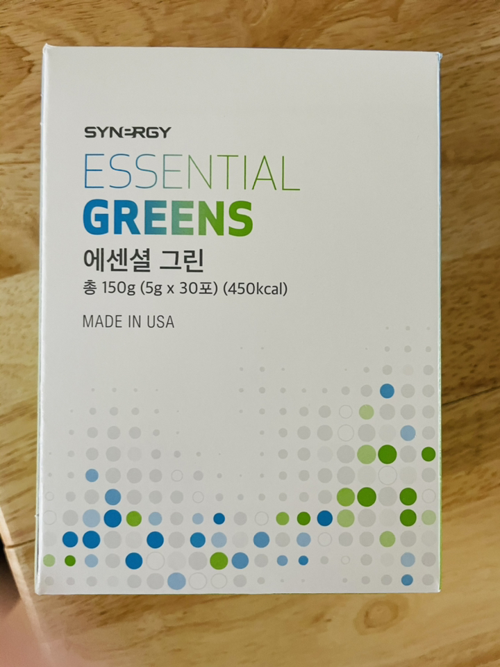 시너지 에센셜 그린 건강분말 리뷰후기