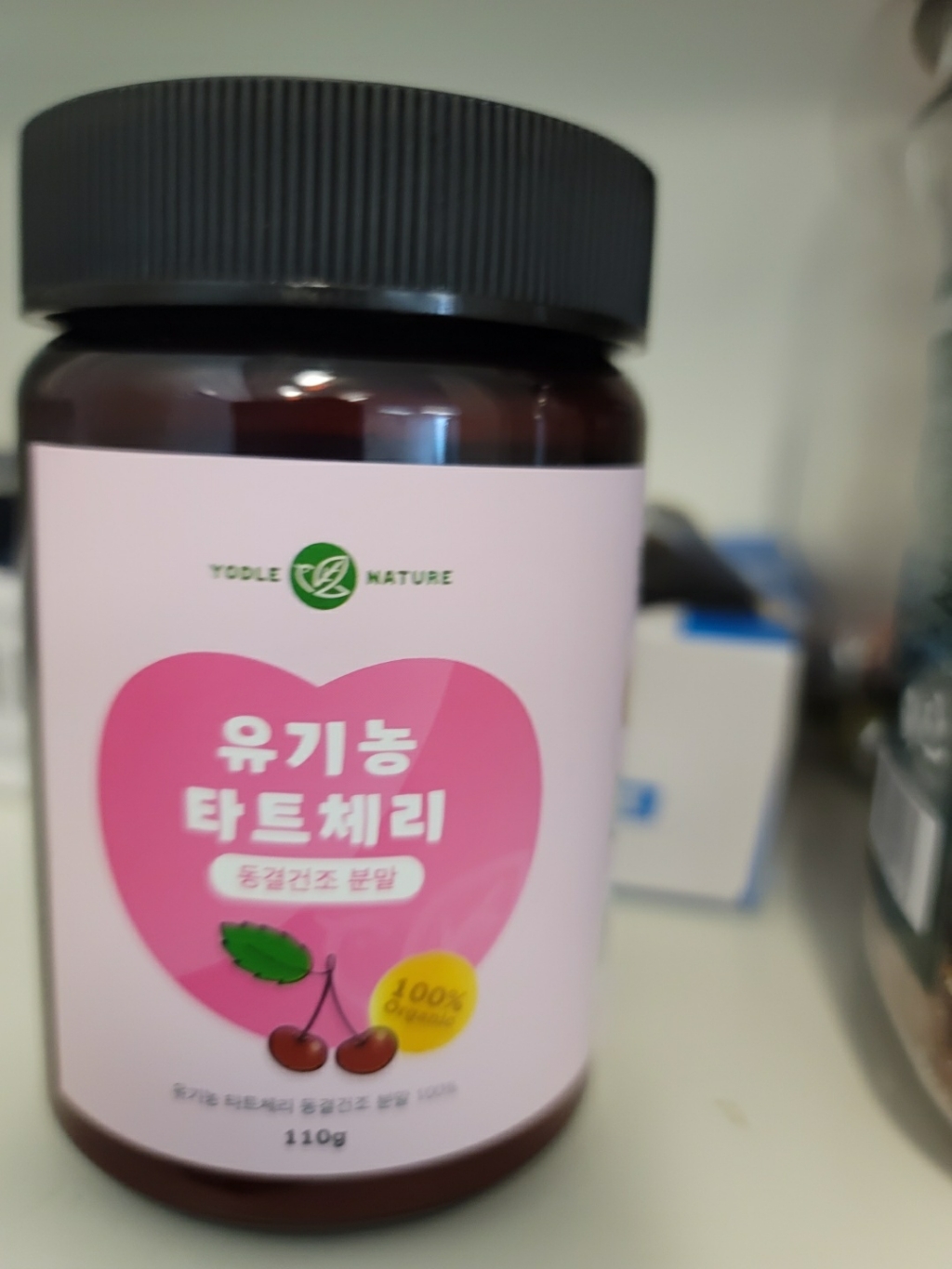 요들네이쳐 유기농 타트체리 동결건조분말 리뷰후기