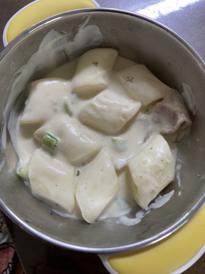 홈스토랑 애슐리 까르보나라 떡볶이 1개 리뷰후기