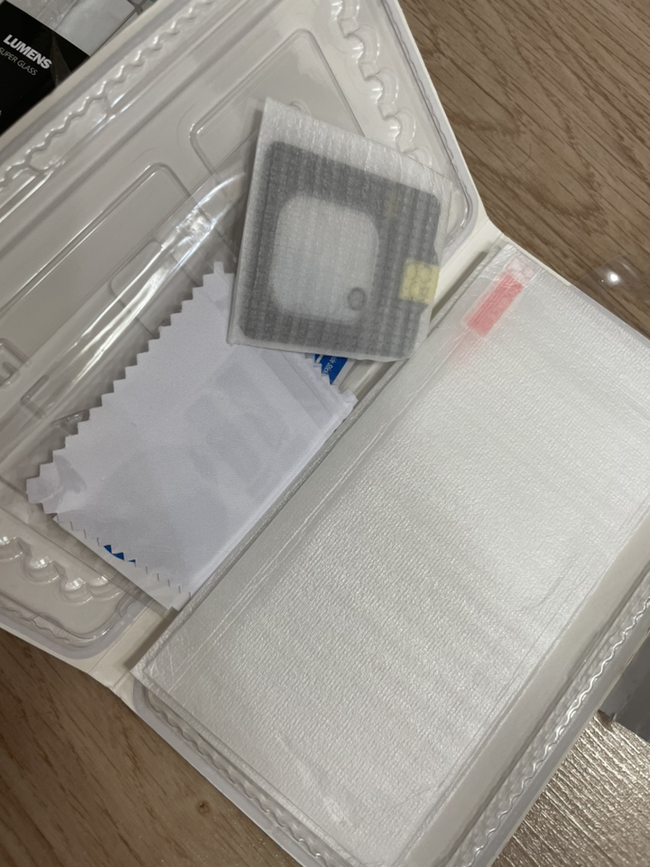 IDEAR 에어쿠션 카드포켓 범퍼 휴대폰 케이스 강화유리 보필름 전면 카메라 렌즈 강화유리 보필름 후면