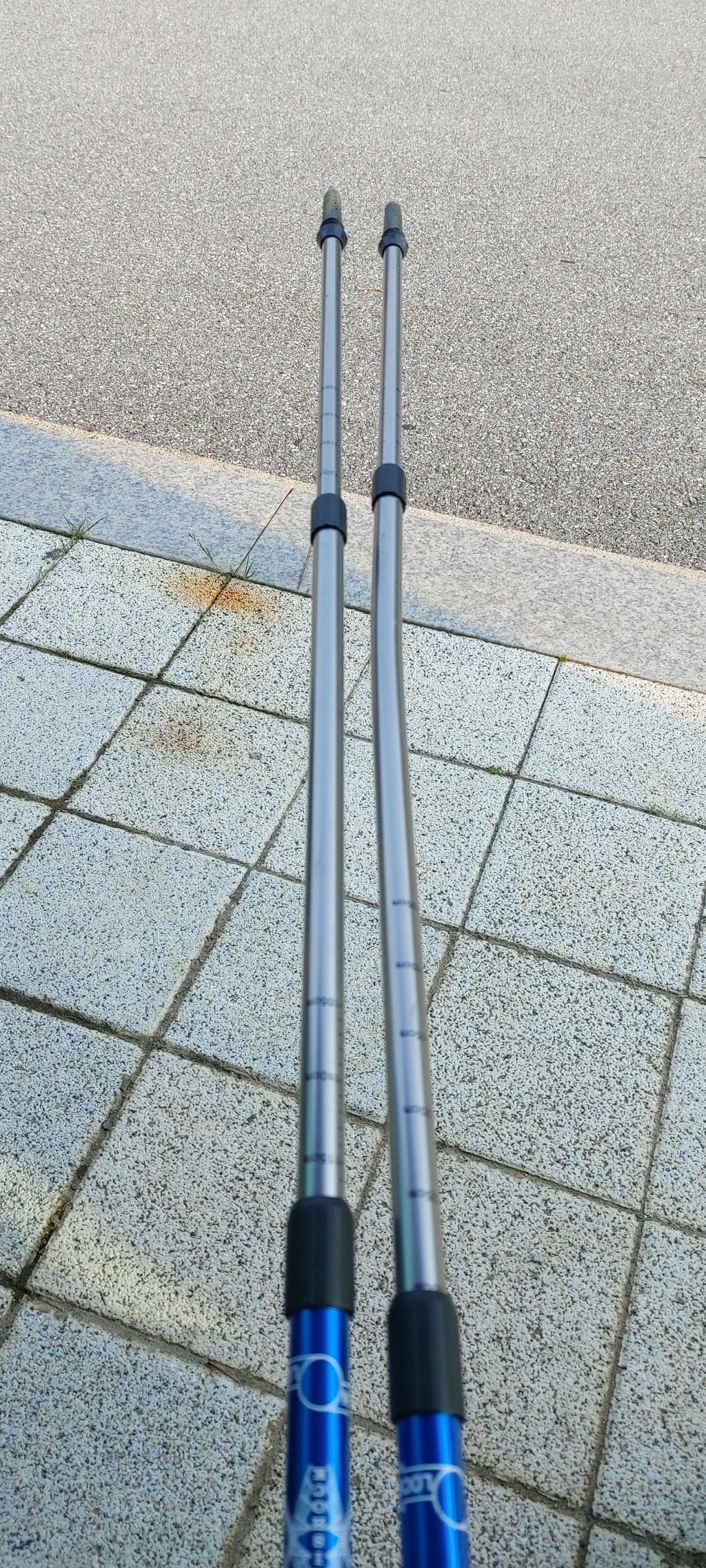 패스톤 3단 접이식 초경량 듀랄루민 건강등산스틱 2개 1세트