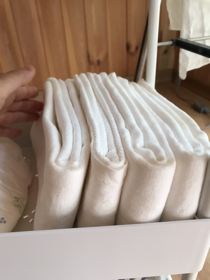 베이비베어 웰빙 사각 천 기저귀