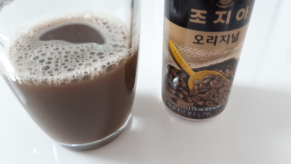 조지아 오리지널 캔커피