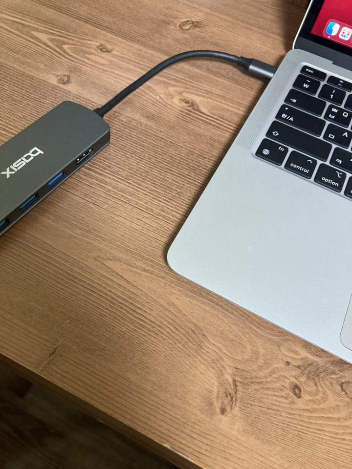 BASIX USB C타입 멀티 허브 8in1 BS 맥북 프로 스마트폰 미러링 덱스 HDI