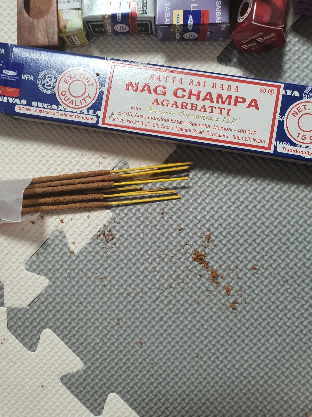 인센스 스틱 리뷰 후기