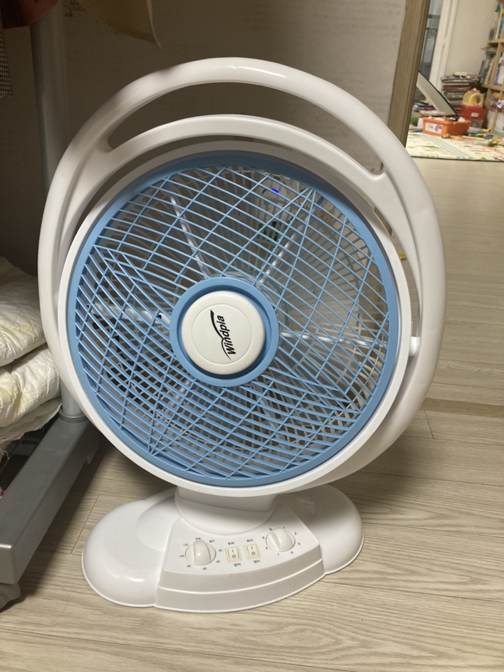 [윈드피아]  멀티 회전 박스팬 리뷰후기