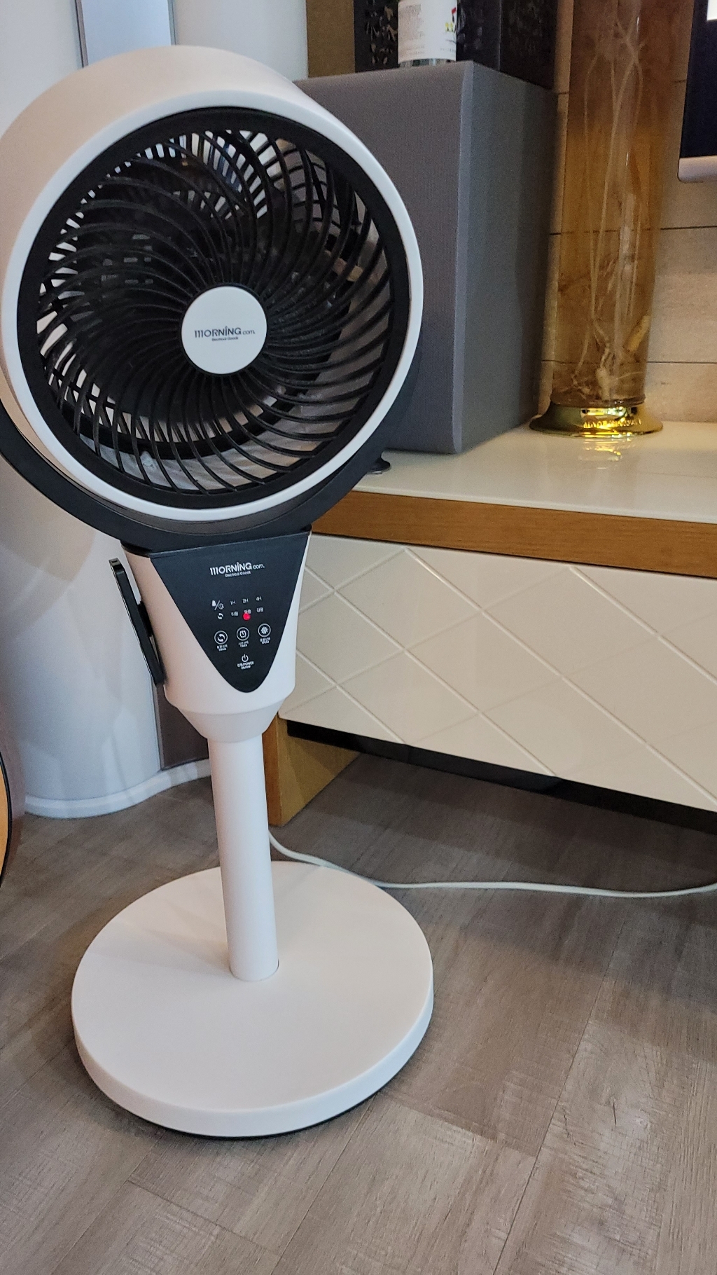 모닝 초강력 회오리바람 저소음 에어 써큘레이터 리모컨포함 리뷰후기