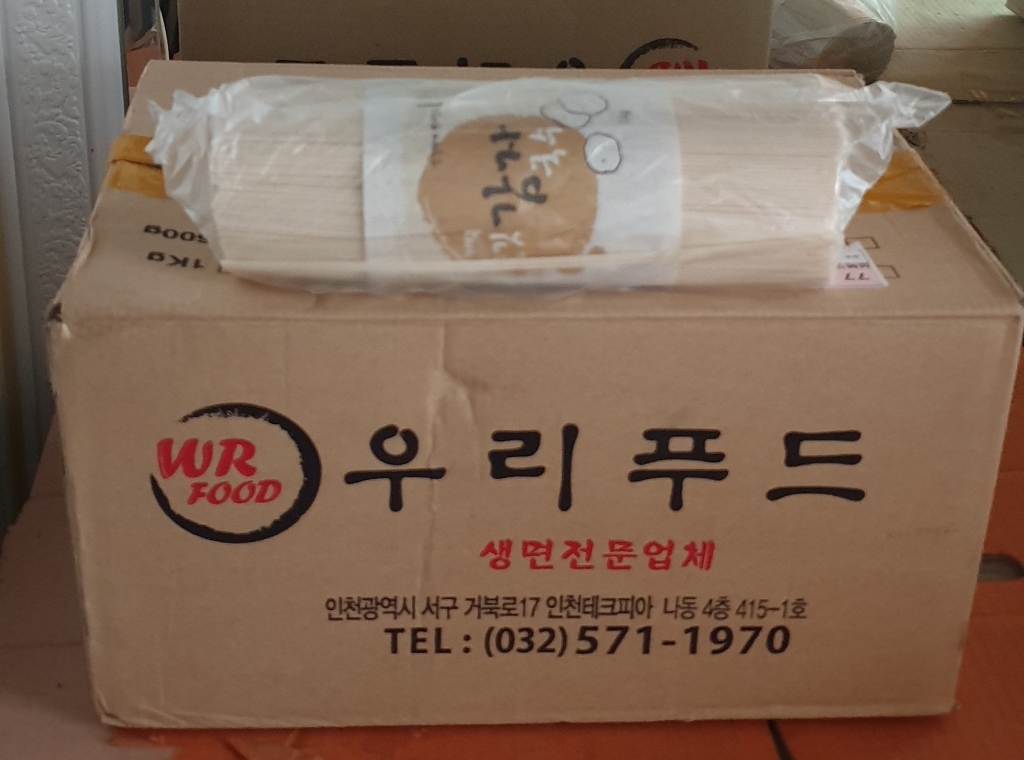 가야곡 쫄깃 감자국수 1K 리뷰후기