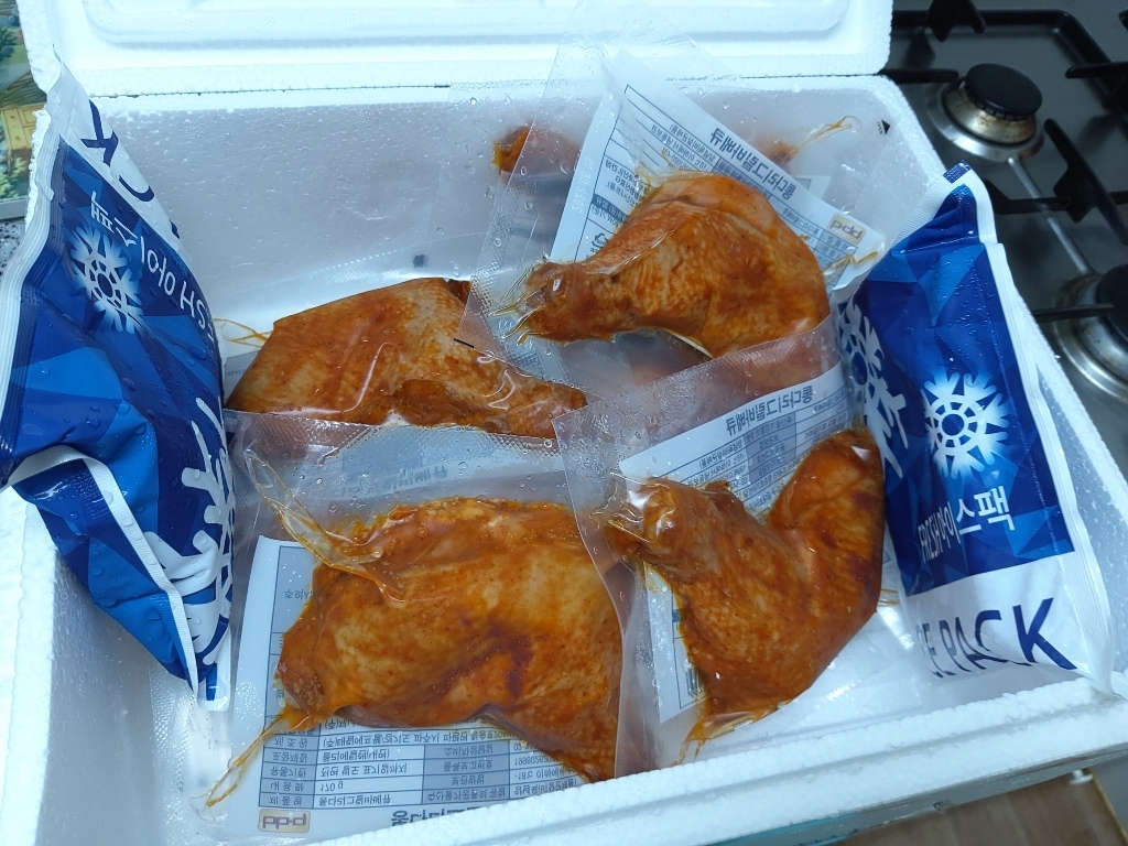 BBQ 자메이카 통다리 바베큐  X 리뷰후기