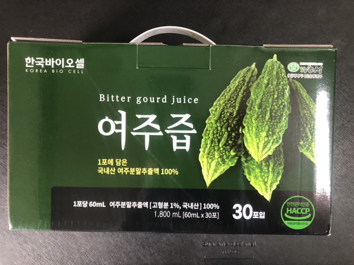 한국바이오셀 여주즙