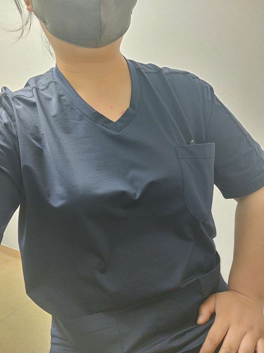 세경 고탄력 스판네이비 850 수술복 병원복 진료복 리뷰후기