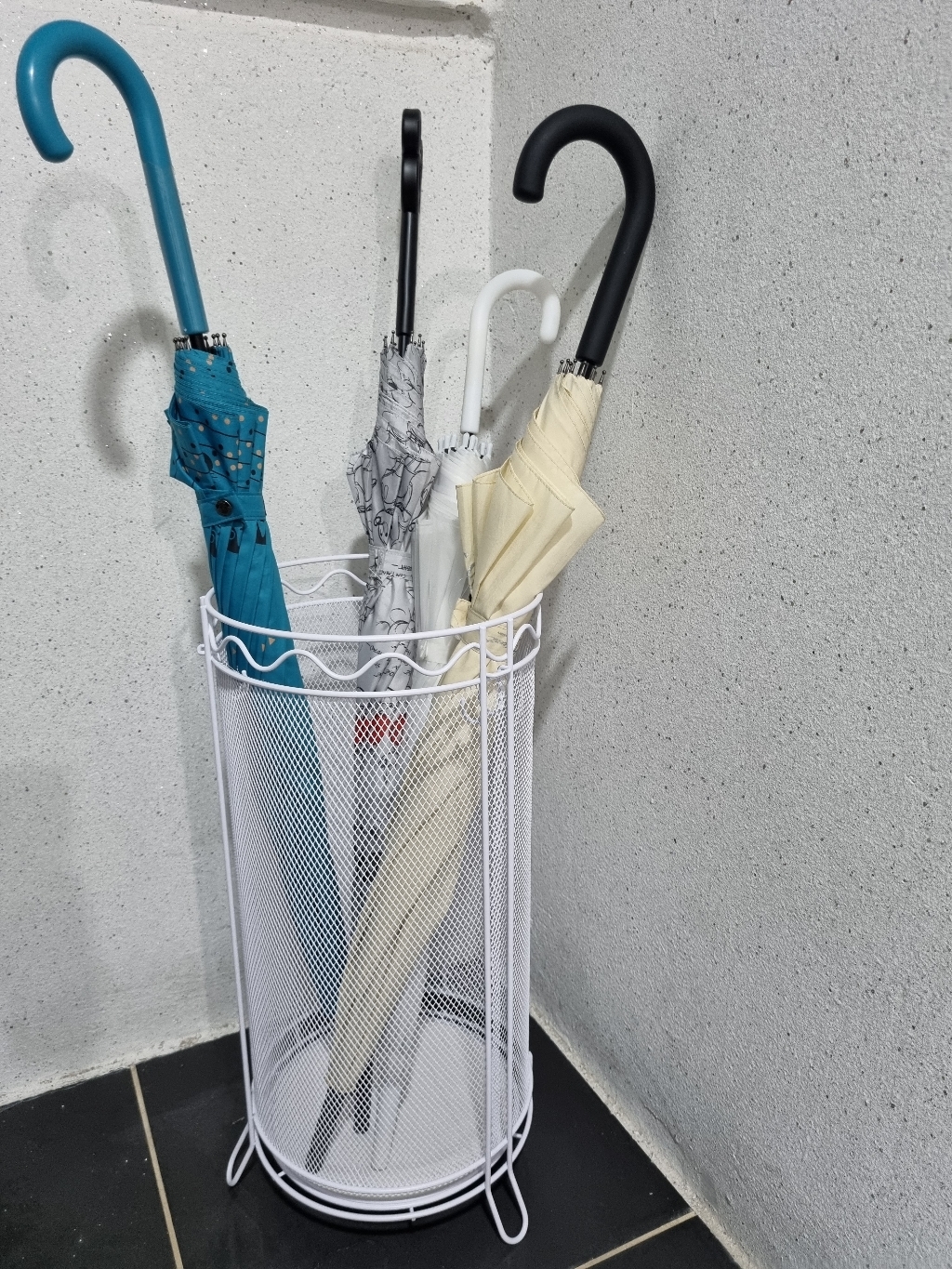 노바코퍼레이션 원형 규조토 우산꽂이 ARE 화이트