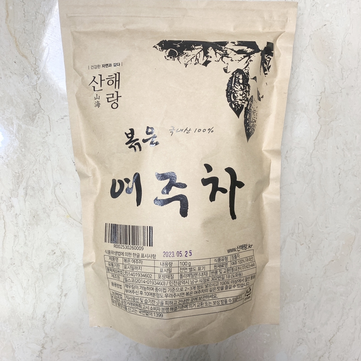 산해랑 수제 볶은 여주차