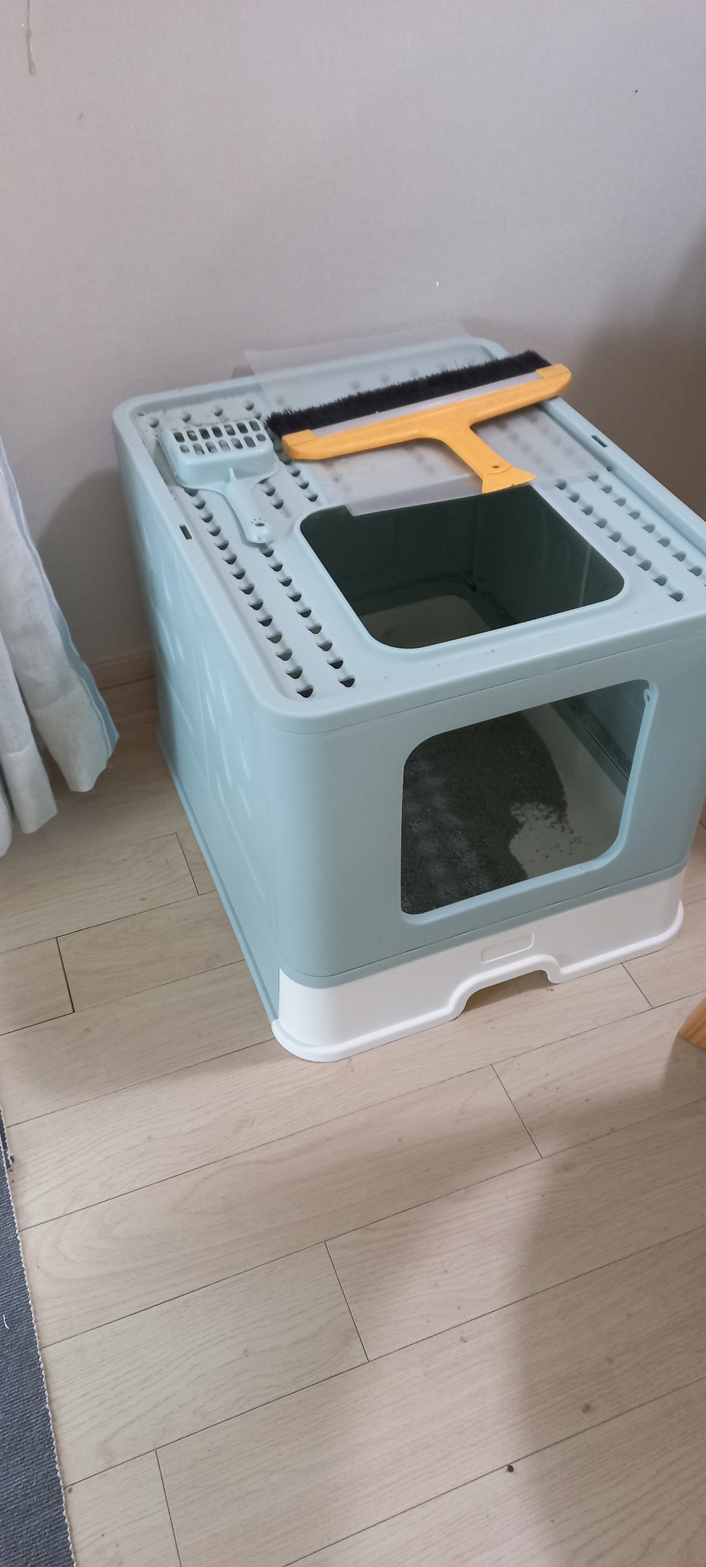 에코펫위드 고양이 투웨이 사막화 방지 화장실 리뷰후기