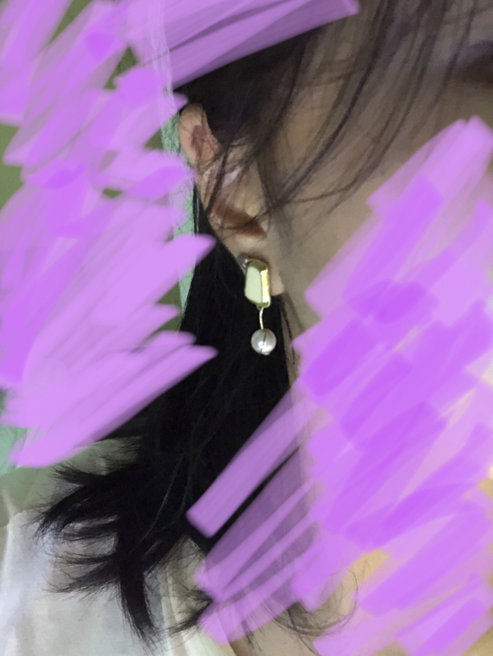 빛나나 은침 실버침 데일리 심플 귀걸이