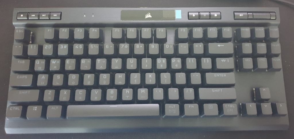 커세어 K70 RB TK 챔피언 시리즈 기계식 키보드 저소음 적축