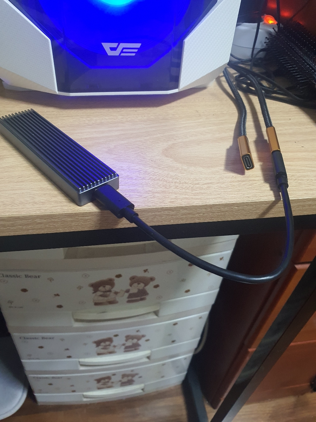엠비에프 USB 31 EN2 to CF 연장케이블 BF-UF-10