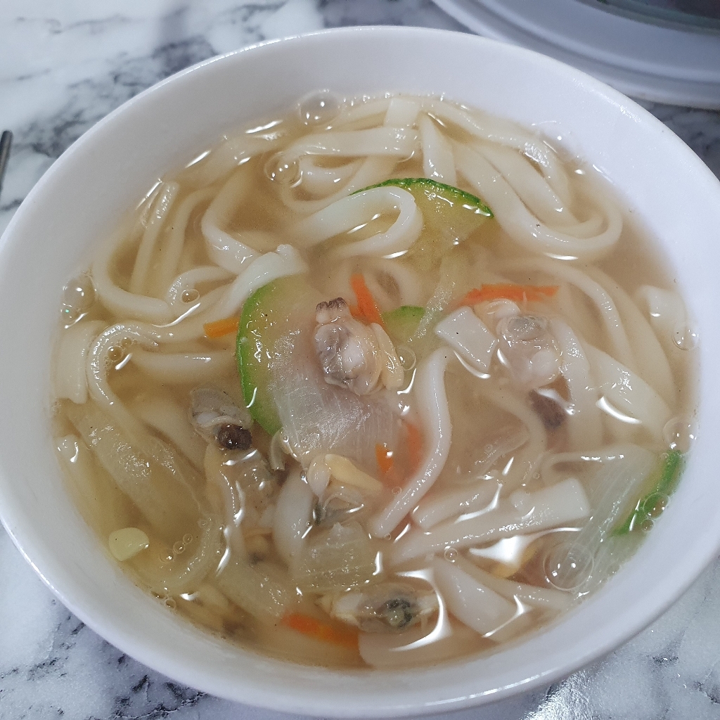 비비고 시원 바지락 칼국수 4인분 리뷰후기